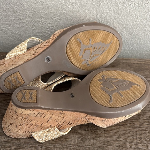 Women’s Coach and Four Wedge Cork Sandals 9M - Picture 9 of 9